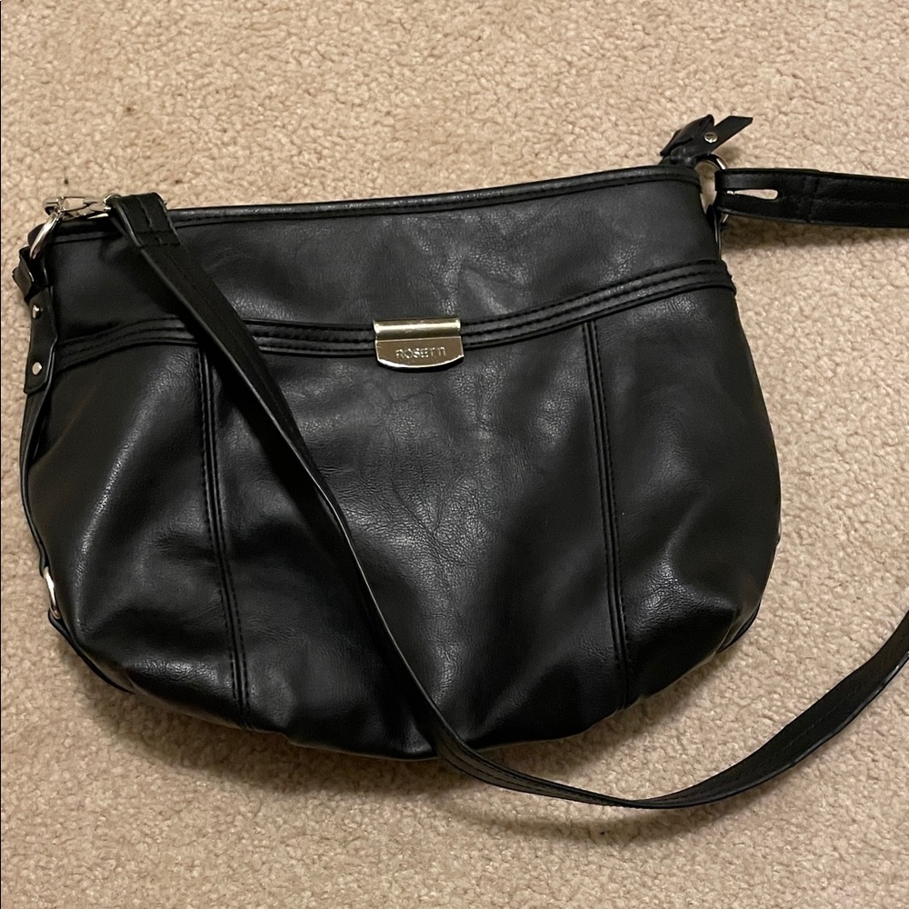 Rosetti Elegant Black Shoulder Bag